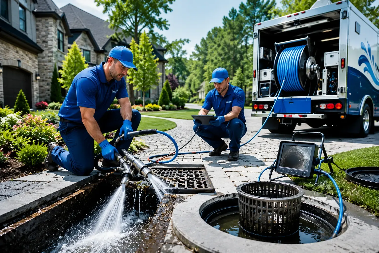 Local outdoor drain cleaning professionals in Noel, MO